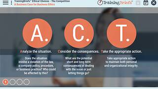 TrainingBriefs® Ethical Choices - The Competition