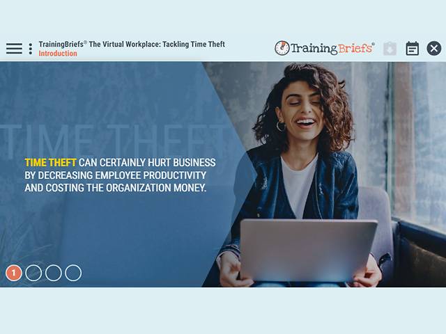 TrainingBriefs® The Virtual Workplace: Tackling Time Theft