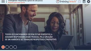 TrainingBriefs® Gender Respect (Portuguese-Brazilian)