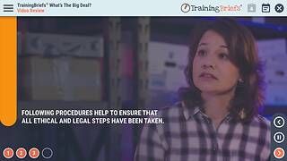 TrainingBriefs® What’s The Big Deal?