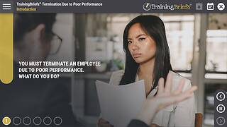 TrainingBriefs® Termination Due to Poor Performance