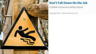 Don't Fall Down On the Job™: Preventing Slips, Trips and Falls