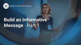 Build an Informative Message - Part 1