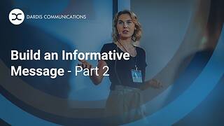 Build an Informative Message - Part 2