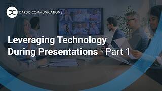 Leveraging Technology During Presentations - Part 1