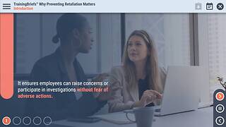 TrainingBriefs® Why Preventing Retaliation Matters