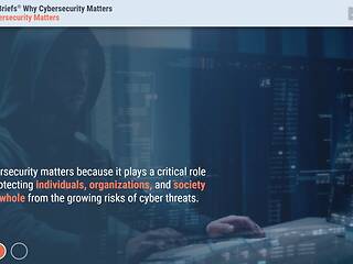 Training Briefs® Why <mark>Cybersecurity</mark> Matters