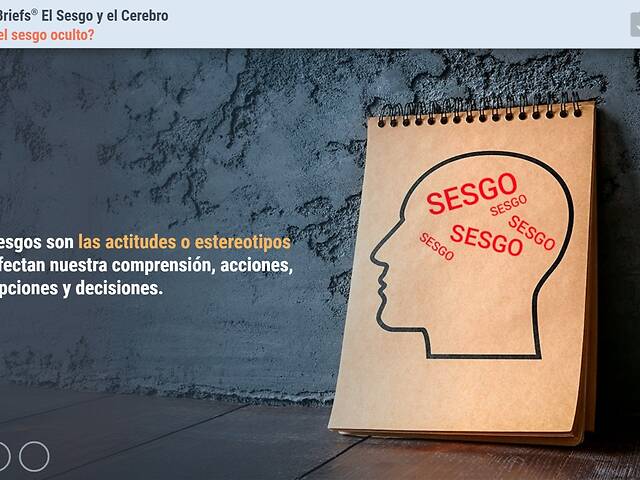 TrainingBriefs® Bias and the Brain (Spanish-North American)