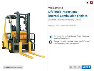 Lift Truck Inspection: Internal Combustion Engines™