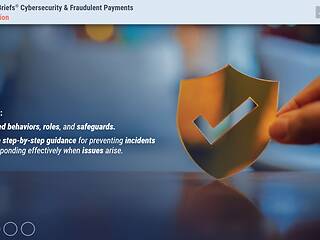 TrainingBriefs® <mark>Cybersecurity</mark> & Fraudulent Payments