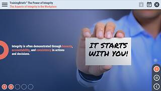 TrainingBriefs® The Power of Integrity