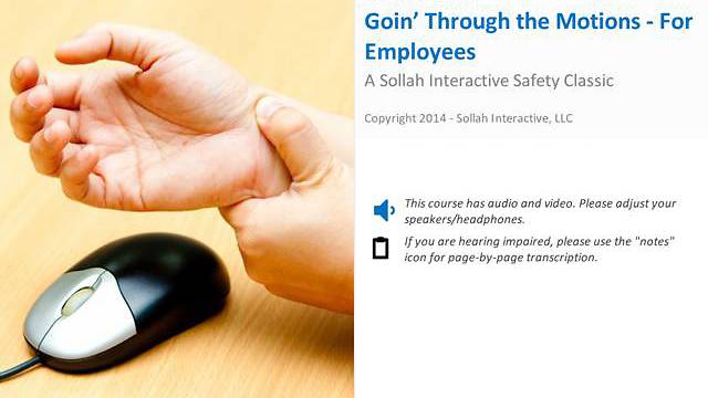Goin’ Through the Motions™ (For Employees) 