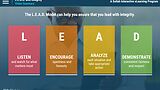 L.E.A.D. with Integrity™: Promoting a Culture of Ethical Conduct and Compliance