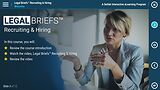 Legal Briefs™ Recruiting & Hiring: A Manager's Guide to Staying Out of Court