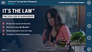 It's the Law™: The Legal Side of Management