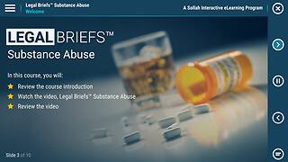 Legal Briefs™ Substance Abuse: The Manager's Role in Creating & Maintaining a Drug-free Workplace