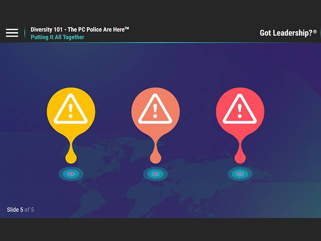 LearningBytes® Diversity 101 - The PC Police Are Here™