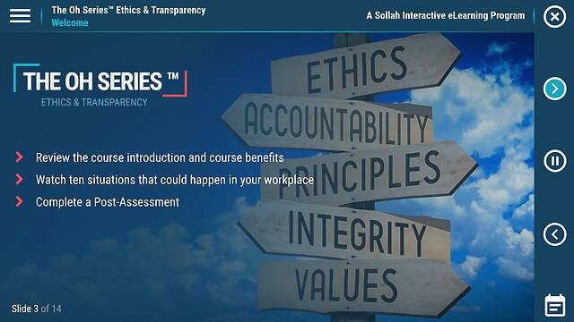 The Oh Series™ Ethics & Transparency