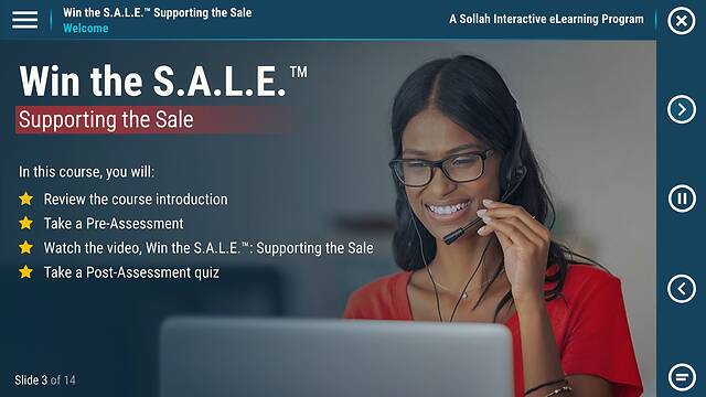 Win the S.A.L.E.™ Supporting the Sale