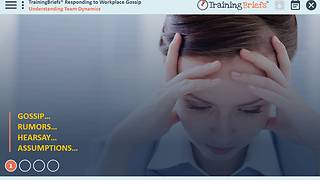 TrainingBriefs® Responding to Workplace Gossip