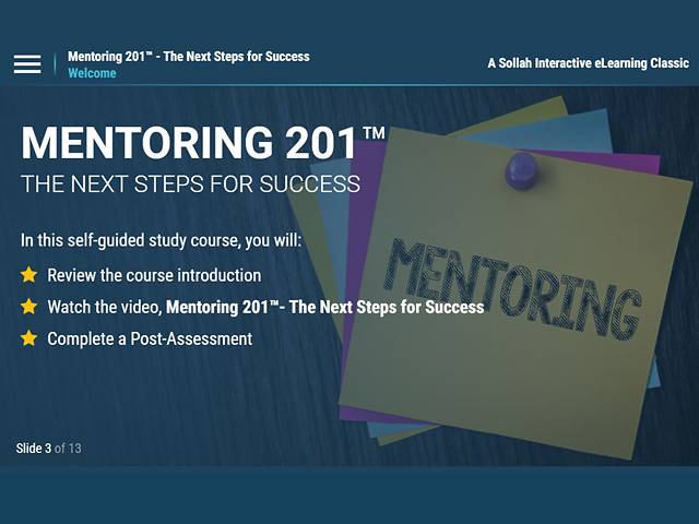 Mentoring 201™ The Next Steps for Success (eLearning Classic)