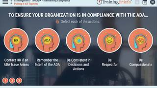 TrainingBriefs® The ADA - Maintaining Compliance