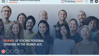 TrainingBriefs® Beware of Personal Opinions