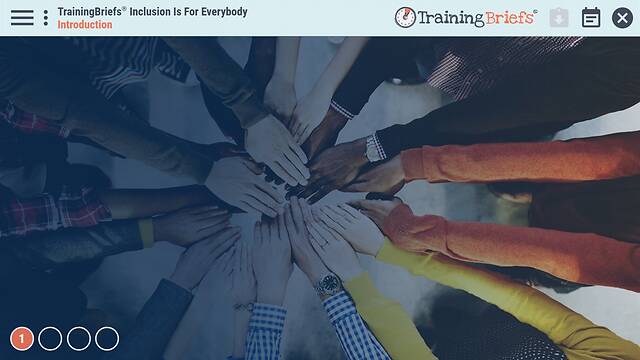 TrainingBriefs® Inclusion Is for Everybody